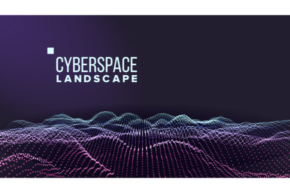3D Abstract Background Vector. Array