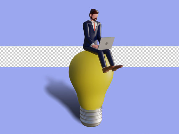 3D Male Character Typing and Sitting: A Modern Digital Phenomenon