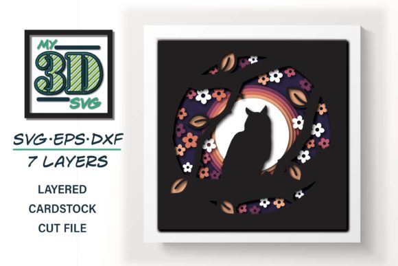 3D Owl - 3D Shadow Box: A Unique Tool for Creative Expression