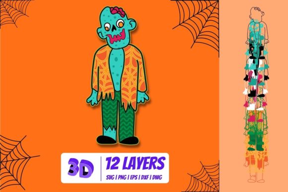 3D Zombie SVG: A Creative Tool for Digital Artists and Web Developers