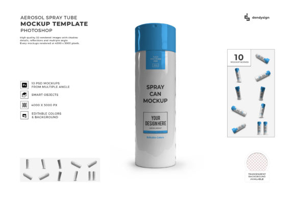 Aerosol Spray Tube 3D Mockup Bundle: A Practical Evaluation