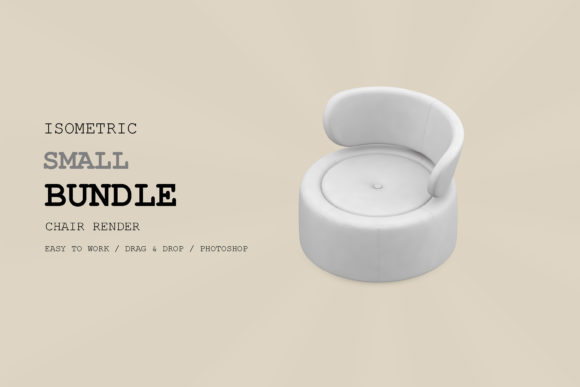 Isometric Chair 3D Render Pack 72: A Powerful Tool for Modern Designers