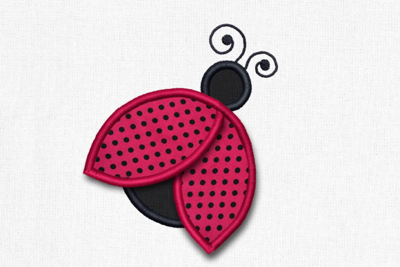 Ladybug with 3D Wings