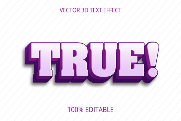 True 3D Text Effect: A Comprehensive Evaluation
